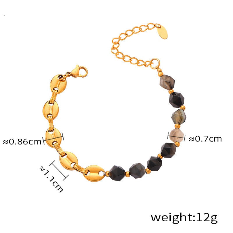 Terra & Tide 18K Gold Handcrafted Gemstone Set