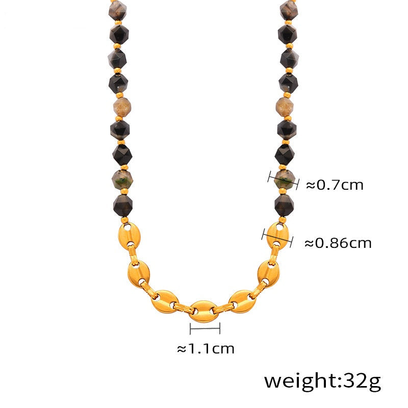 Terra & Tide 18K Gold Handcrafted Gemstone Set