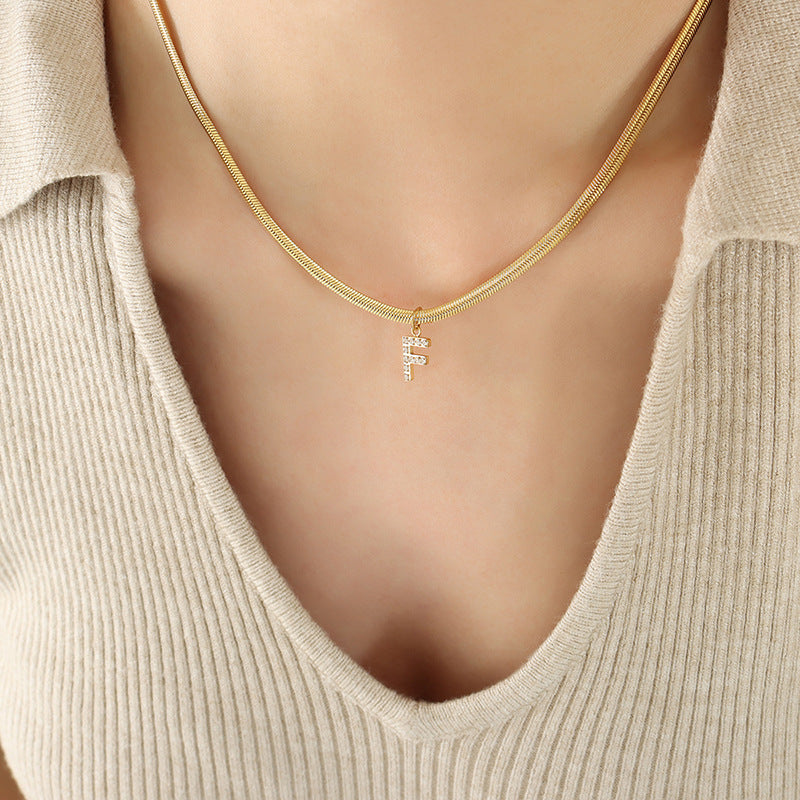 Signature Script 18K Gold Initial Necklace