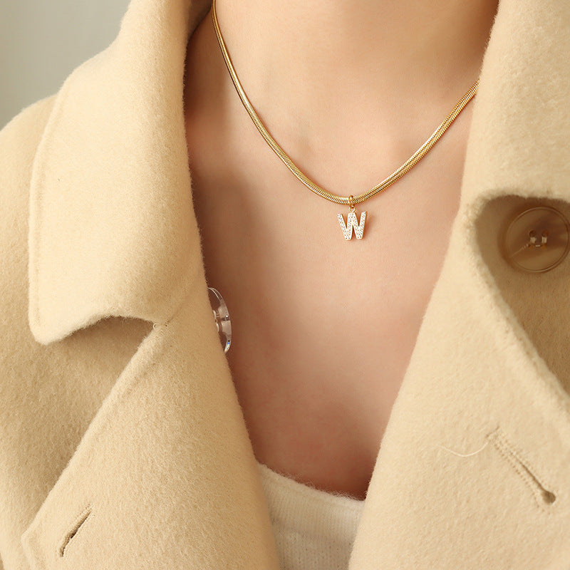 Signature Script 18K Gold Initial Necklace
