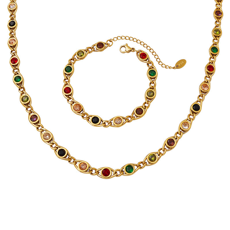 The Talisman Mosaic 18K Gold Set