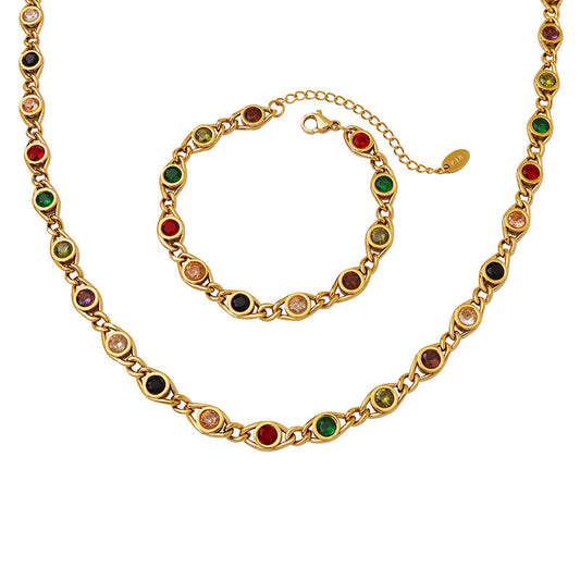 The Talisman Mosaic 18K Gold Set