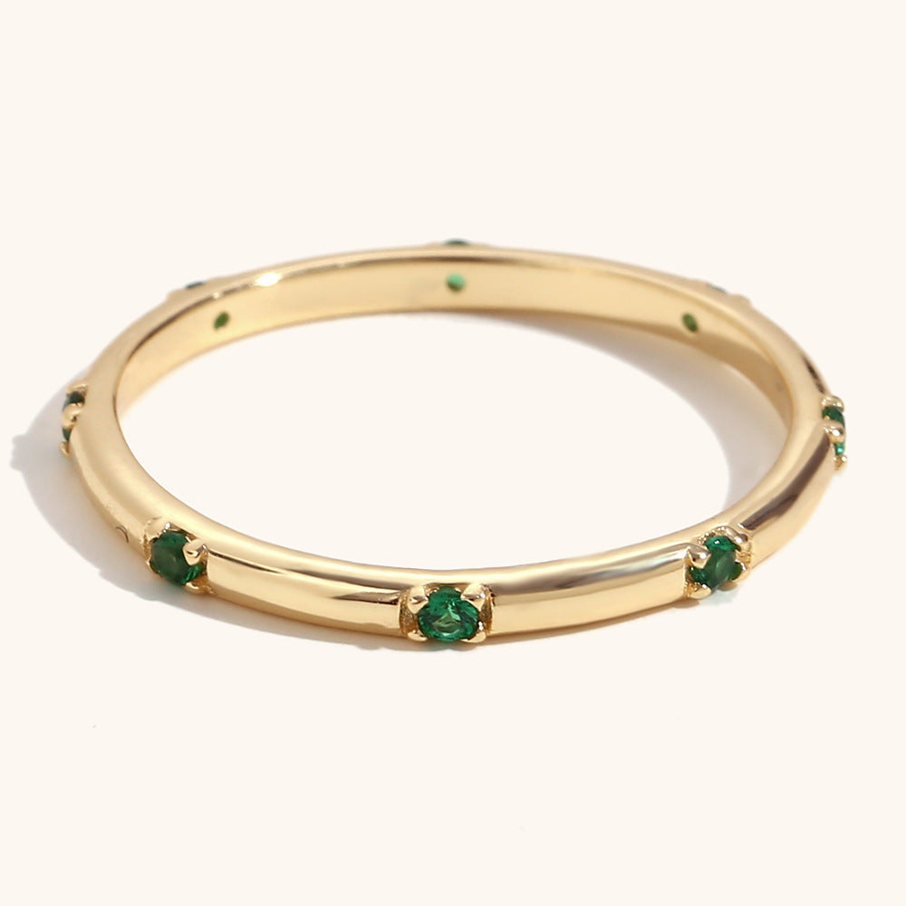 Celestial Micropave 18K Gold Ring